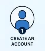 Image 180 - Icon with user silhouette and text.