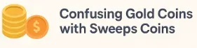 Confusing Gold Coins - Banner with coin graphics.