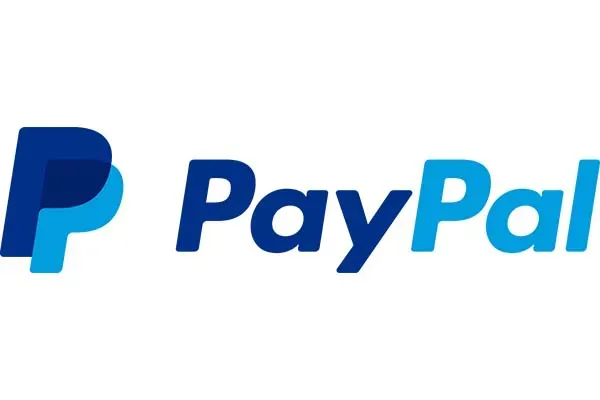 PayPal - Logo with blue and black colors.