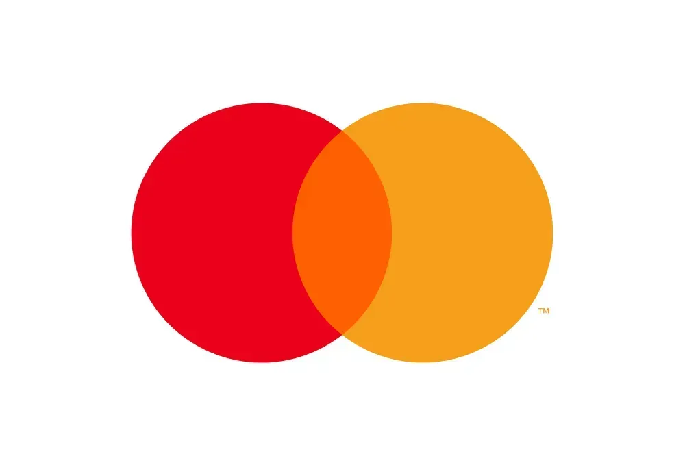 Mastercard - Logo with red and yellow circles.