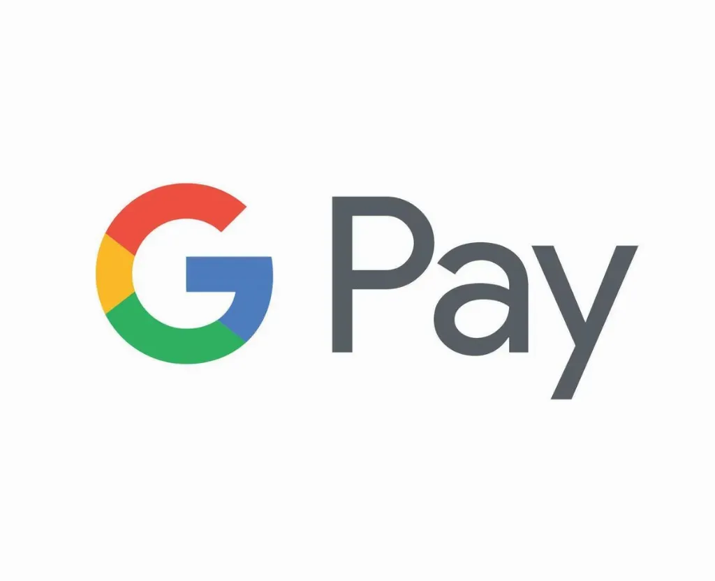 Google - Logo with colorful 'G' and 'Pay' text.
