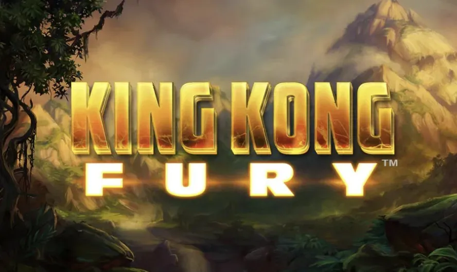 King Kong Fury - Banner with jungle background.