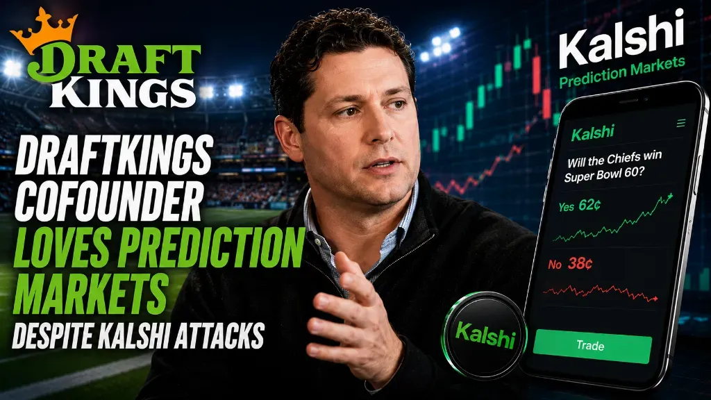 DraftKings cofounder supports prediction markets