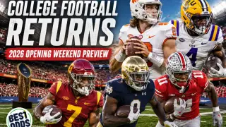 College Football Returns With Eight-Game Opening Weekend Slate
