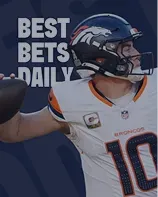 Best Bets Daily - Banner with football player.